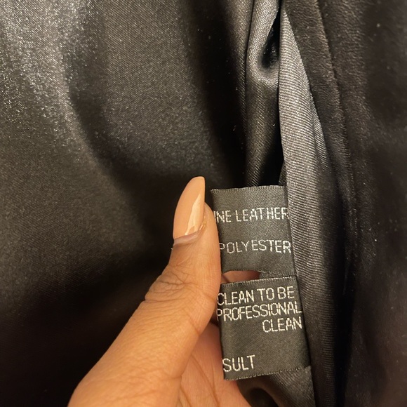 100 Percent Genuine Leather Jacket Size XL - Picture 6 of 9